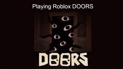 Playing Roblox Doors 🚪👁 Youtube