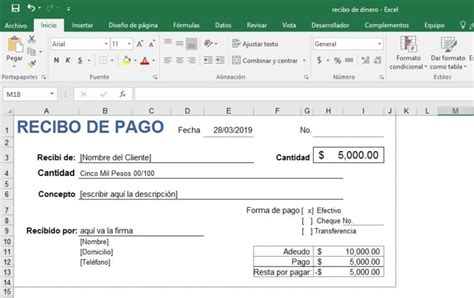 Plantilla Recibo De Pago Word Financial Report Images And Photos Finder