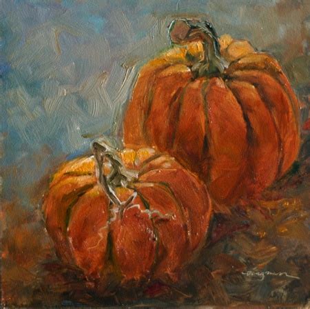 Pumpkin Painting Fall Art Dailypaintworks Com Searchart