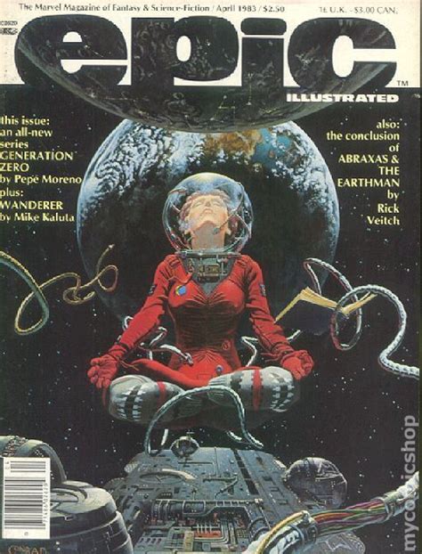 Epic Illustrated April 1983 Scifi Fantasy Art Fantasy Artist Sci Fi
