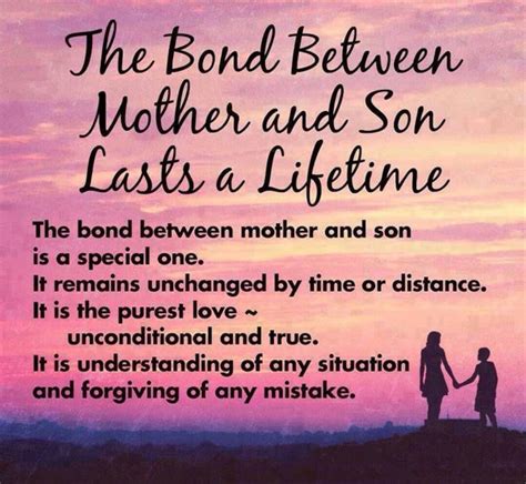 Mother Son Bond Is Forever Son Quotes From Mom Mother Son Quotes