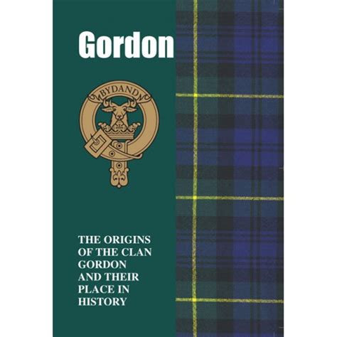 Gordon Clan History Book Burnetts And Struth Scottish Regalia