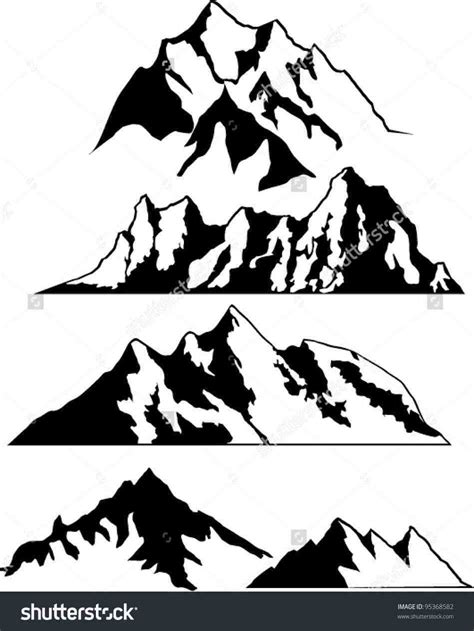 Rocky Mountain Vector At Getdrawings Free Download