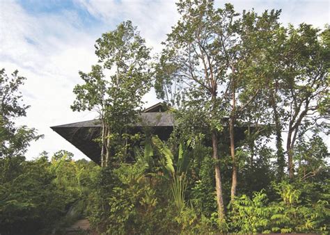 Whbc Designs A House In Malaysia Made From Reclaimed Telegraph Poles
