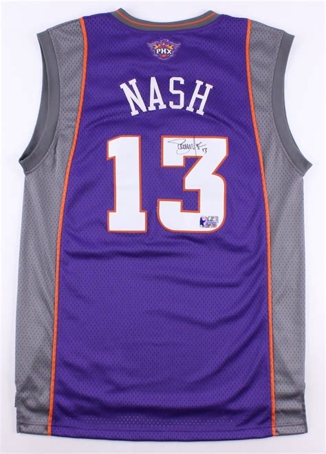 His passing skills are incredible and making him one of the nba's most exciting players! Steve Nash Signed Suns Jersey (The Cowboy House Hologram ...