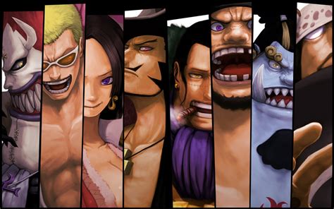 One Piece Shichibukai One Piece Gekko Moriah Donquixote Doflamingo Boa Hancock Dracule Mihawk