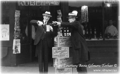 Sitnews Prohibition Attempted To Ban Alcohol A Century Ago By Dave Kiffer