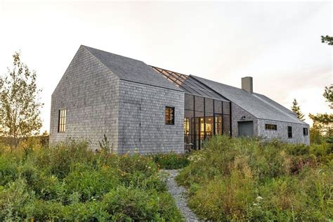 Contemporary Reinterpretation Of The New England Connected Farmhouse