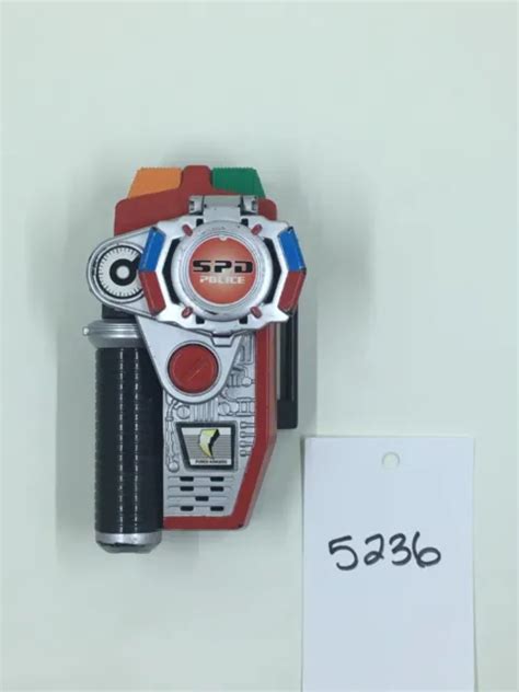 Power Rangers Spd Omega Battlized Throttle Morpher Bandai Works