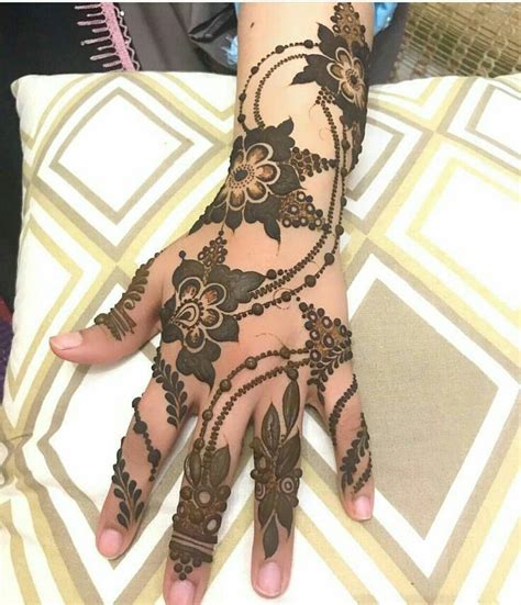 24 Latest Arabic Mehndi Designs For Full Hands Intricate And Modern