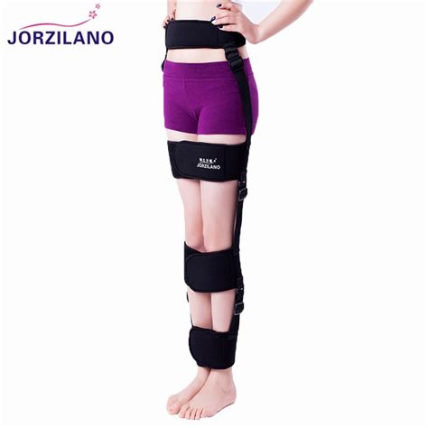 Jorzilano Adult Adjustable Ox Leg Orthotic Corrector Belts Braces Leg