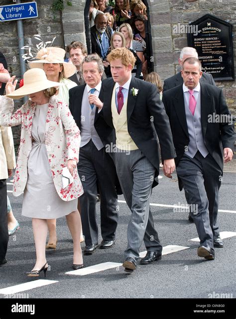 Prince Harry Attends The Wedding Of His Former Equerry Mark Dyer To