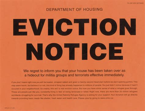 Printable Funny Eviction Notice Printable Templates