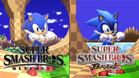 Super Smash Bros Ultimate Stage Comparison Ultimate Vs Brawl Youtube
