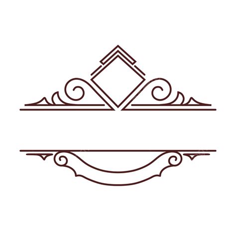 Luxury Logo Design With Decorative Elements Vector Luxury Logo