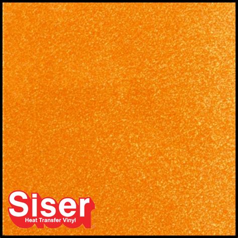 Siser Heat Transfer Vinyl Sparkle Sunset Orange Skat Katz Heat