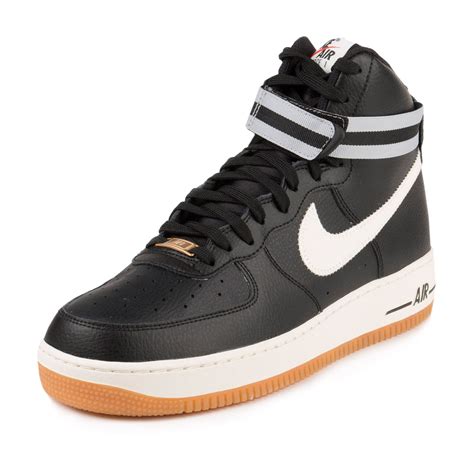 Nike Nike Mens Air Force 1 High 07 Blacksl Wlf Grey Gm Lght Brn