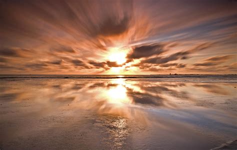 Long Exposure Sunset Low Tide By Bull04 On Deviantart