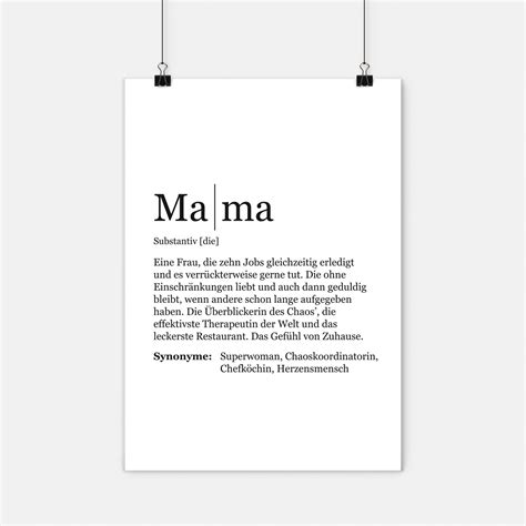 Mama Poster Visual Statements Visual Statements®