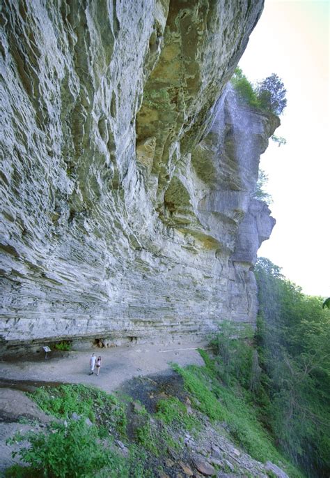 Rock Your Free Time John Boyd Thacher State Park Is Situated Along