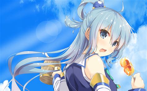 Discover (and save!) your own pins on pinterest Aqua KonoSuba Wallpapers - Wallpaper Cave