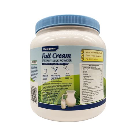 Maxigene Full Cream Milk Powder Kg Mannings Online Store