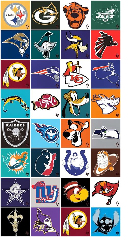 Get the latest news and information from across the nfl. Check out these #Disney #NFL Team Mashups! The Ultimate ...