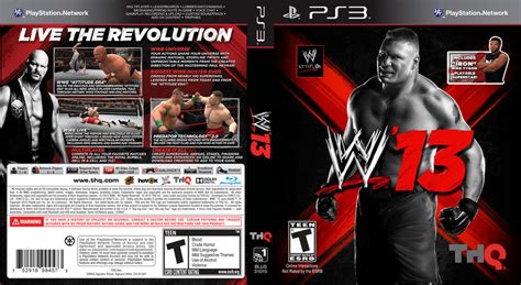 Brock Lesnar Wwe 13 Video Game Cover By Dxinite On Deviantart