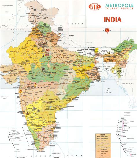 India Map Detailed
