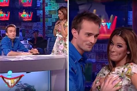 Weather Girl Roxana Vanceas Boobs Massaged Live By Tv Presenter