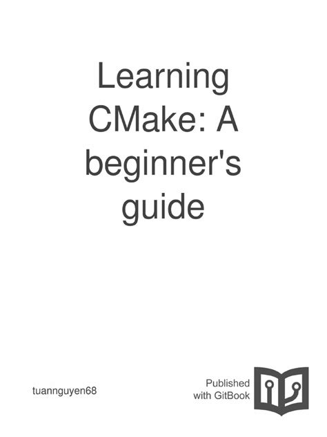 Learning Cmake A Beginner S Guide Pdf Library Computing