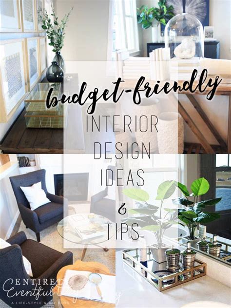 Budget Friendly Interior Design Ideas And Tips ~ Entirely