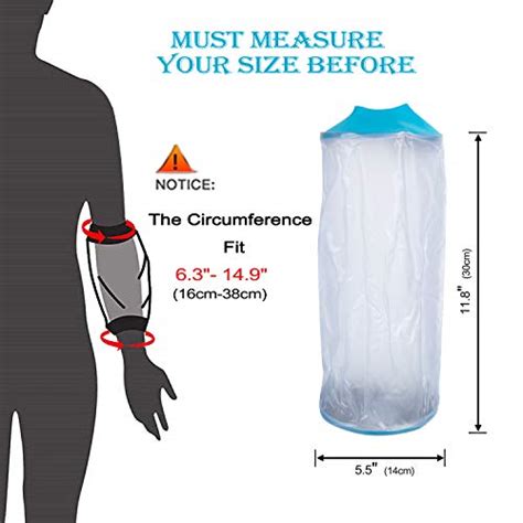 Picc Line Shower Cover Waterproof Iv And Picc Line Sleeve Protetcor For