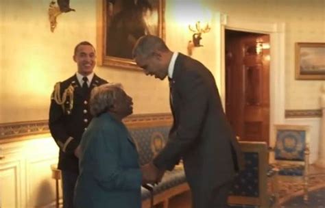 Obamas Dance With 106 Year Old Woman Who Thought Shed Never See A Black President Video