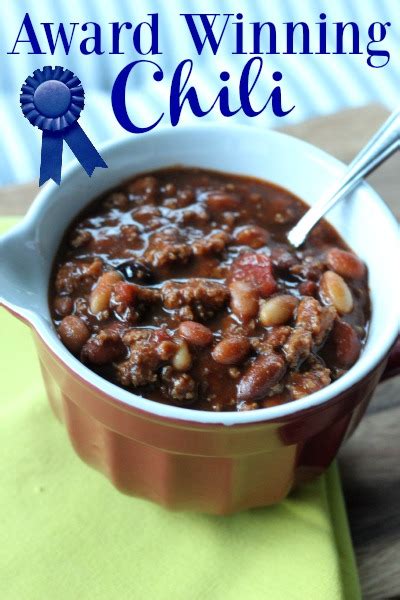 Award Winning Chili With A Secret Ingredient Clever Housewife
