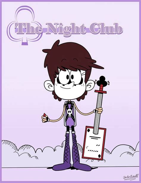 Tlh The Night Club By Underloudf On Deviantart Loud House Characters