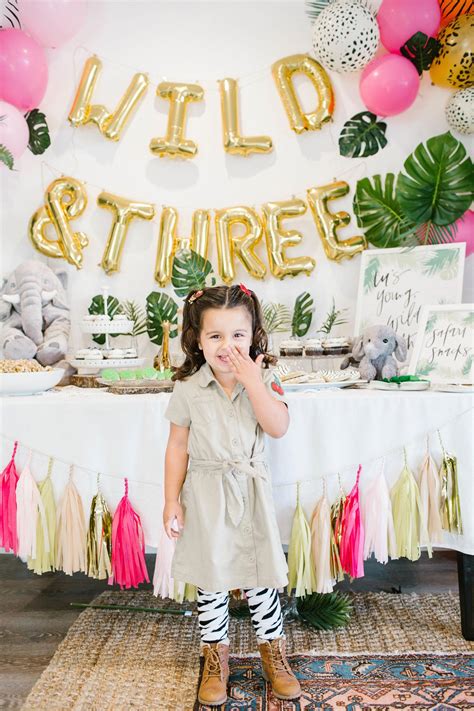 How Fun Is This Jungle Theme Wild Three Birthday Party For A Three