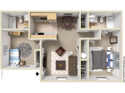 2 Bedroom Apartment Priced At 1059 878 Sq Ft Mountain Shadows