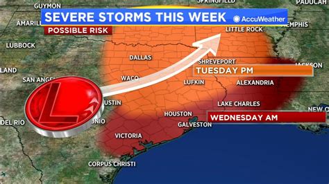 Severe Storms Possible This Week Abc13 Houston