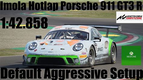 Assetto Corsa Competizione Porsche Gt R Imola Hotlap