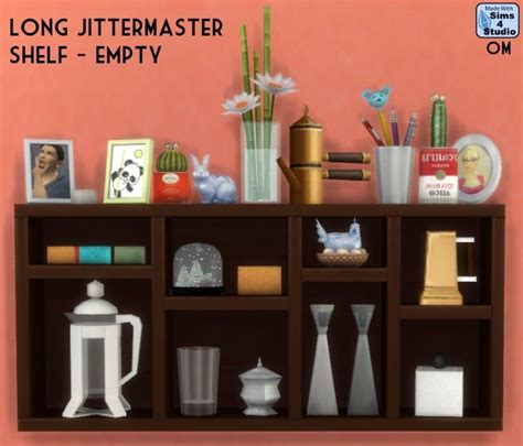 The Sims 4 Orangemittens Ep02 Get Together Long Jittermaster Shelf