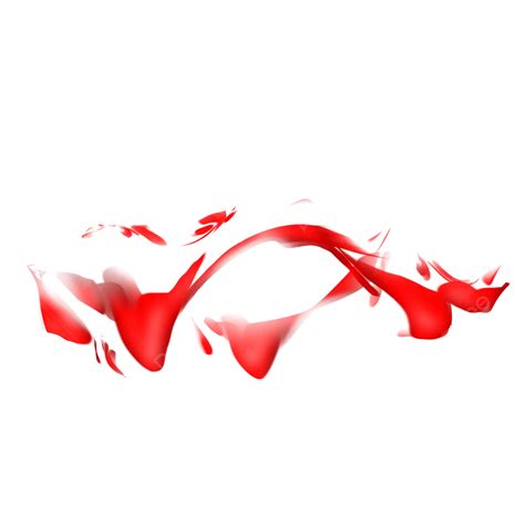 Red Abstract Stayle Abstract Art Stayle Line Free Line Png