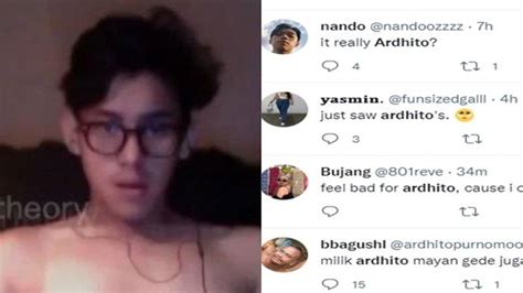 Ardhito Pramono Twitter Video Viral Masturbasi Jadi Buruan Menit Co Id