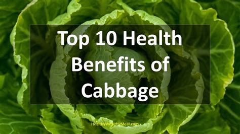 Top 10 Health Benefits Of Eating Cabbage Healthy Wealthy Tips Youtube