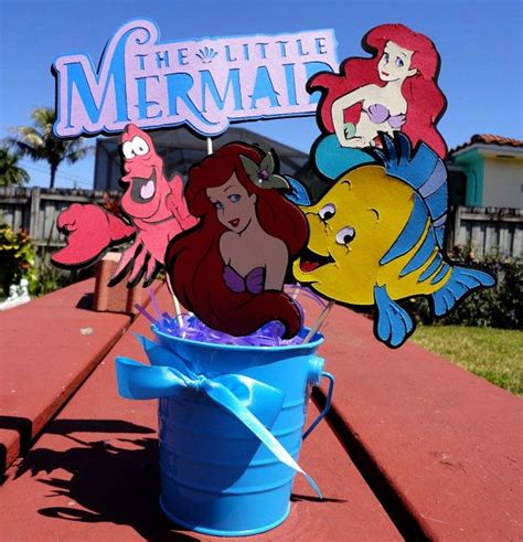 Little Mermaid Princess Ariel Party Bucket By Distinctdesignsbyamy 25