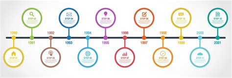 12 Months Or 1 Year Timeline Infographic Timeline Infographics For