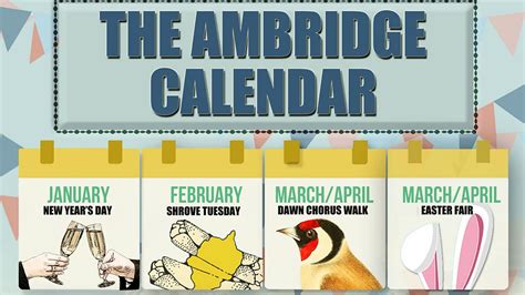 Bbc Radio The Archers The Ambridge Calendar
