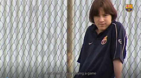 La Première Interview De Messi à Lâge De 13 Ans