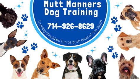 Mutt Manners Dog Training