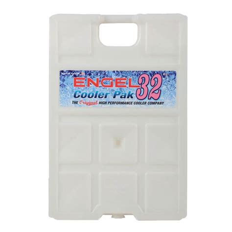 Engel 20 Degree Large Non Toxic Hard Shell Freezer Pak Ice Gel Cold